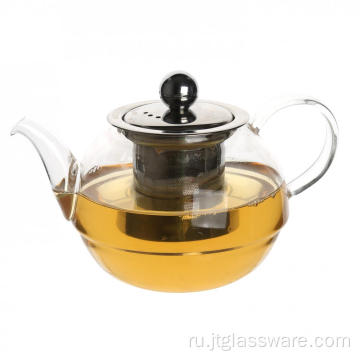 Горячий продавать цветочный чайный сервиз Chikao Glass Teapot